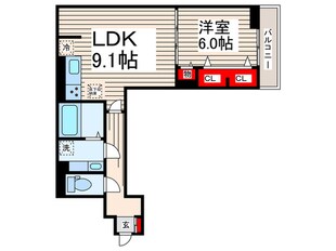 レクシア東葛西Ⅰの物件間取画像